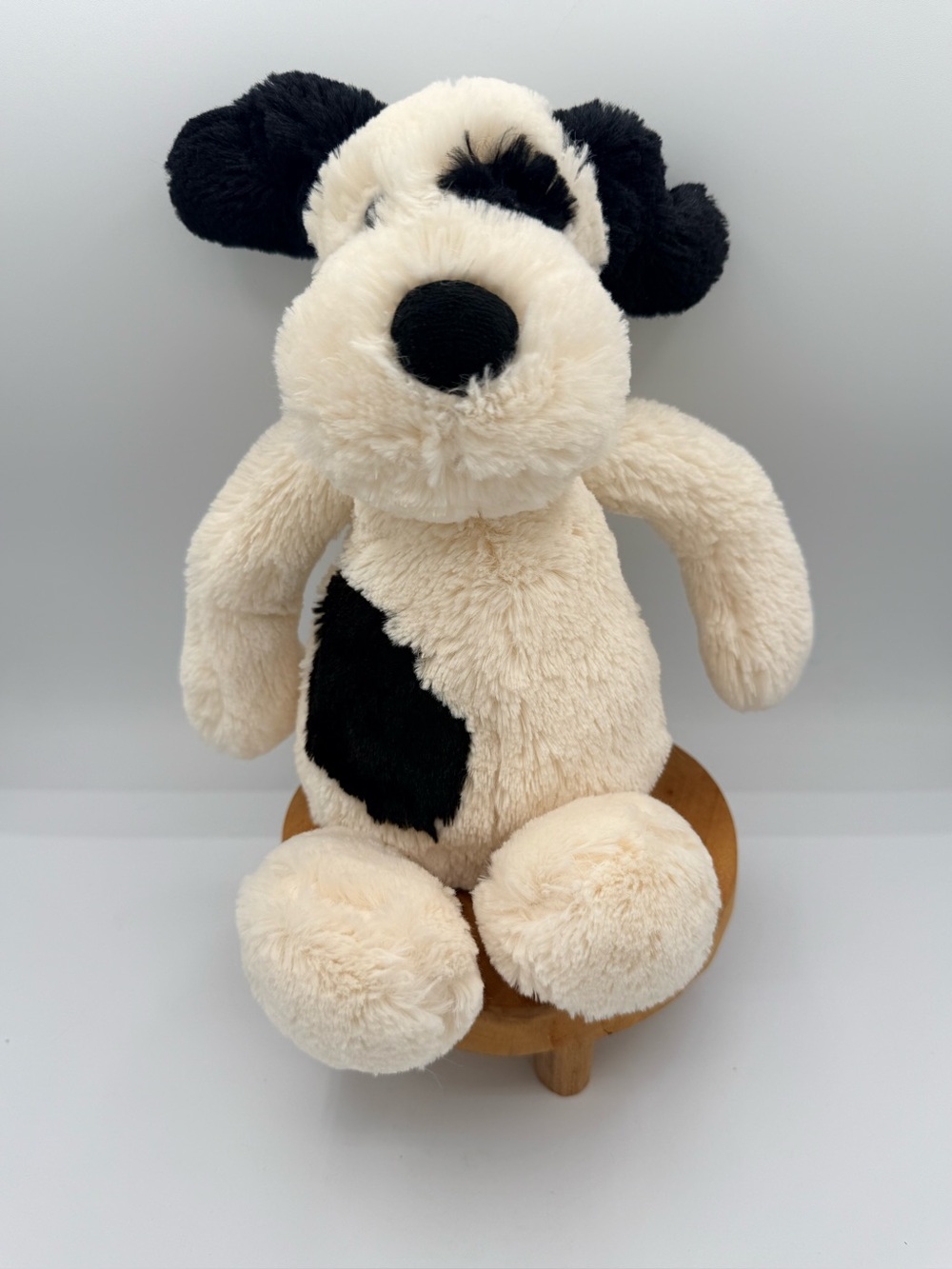 Jellycat Black & White Plush Stuffed Dog Small 6-14 in 2023 MPN L0-CPSB